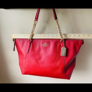 COACH Ava Chain Tote